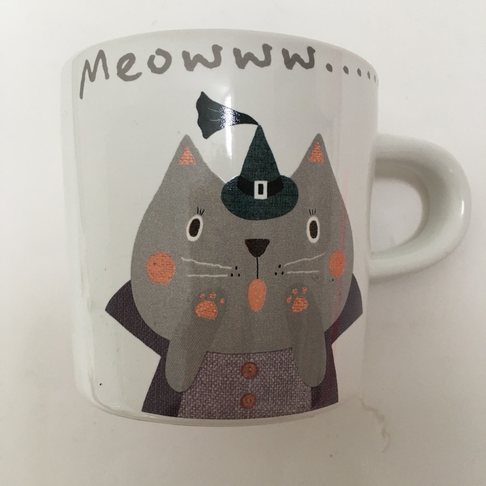 Magenta Halloween mug